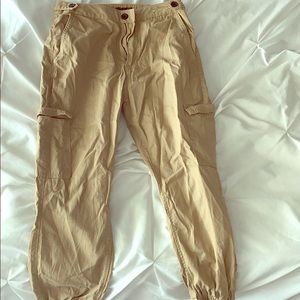 Never before worm tan cargo pants